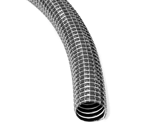 WĄŻ SSĄCY / ODPROWADZAJĄCY ZBROJONY 44MM - RURA DO ODKURZACZA / SZOROWARKI - NA METRY