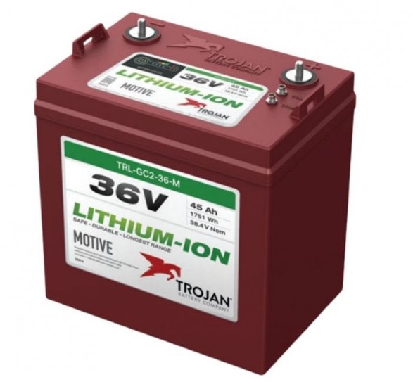 AKUMULATOR BATERIA TROJAN TRL-GC2-36-M 36V 45Ah LI-ION